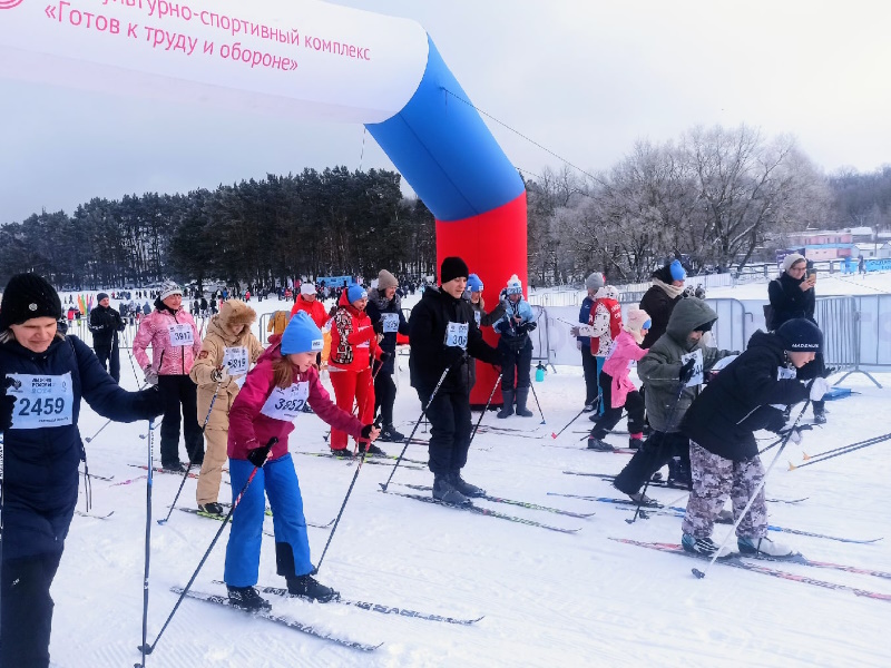 ГТО на главном массовом старте зимы в Калужской области.